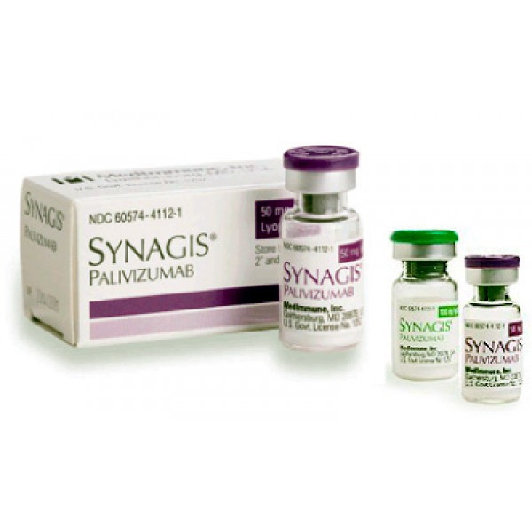 Синагис Synagis 50MG ILO 100MG/ML 1X0.5 ml